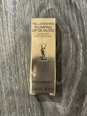 Yves Saint Laurent Gold Metallic Loveshine Plumping Lip Oil Gloss